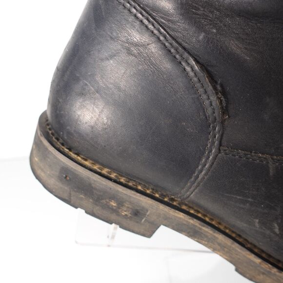 Vtg Harley Davidson Mens Size 11.5 Engineer Motorcycle Black Leather Boots 98000 main image 7